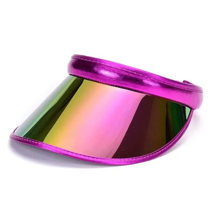 Chapeau de Baseball d'été en PVC Transparent pour femmes et hommes