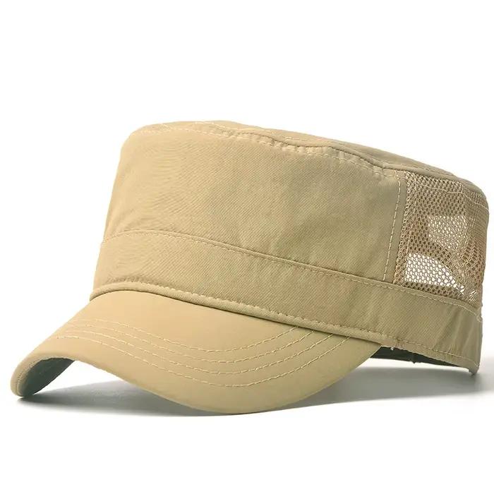 Casquettes à dessus plat en maille de grande taille pour adultes