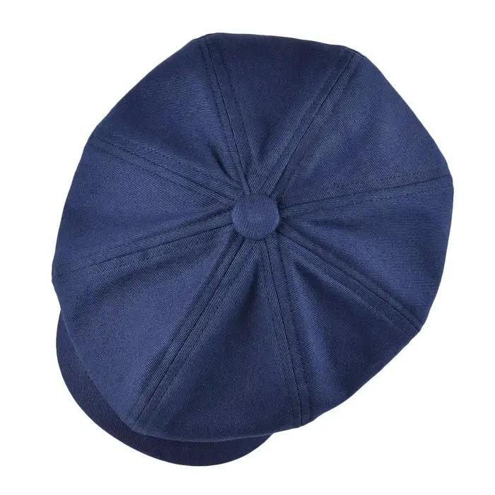 BOTVELA casquette gavroche hommes sergé coton chapeau 8 panneau