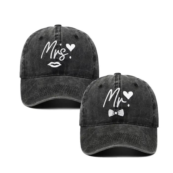 Chapeau brodé maman papa cadeaux pour Couples Parents casquettes de Baseball réglables cadeau