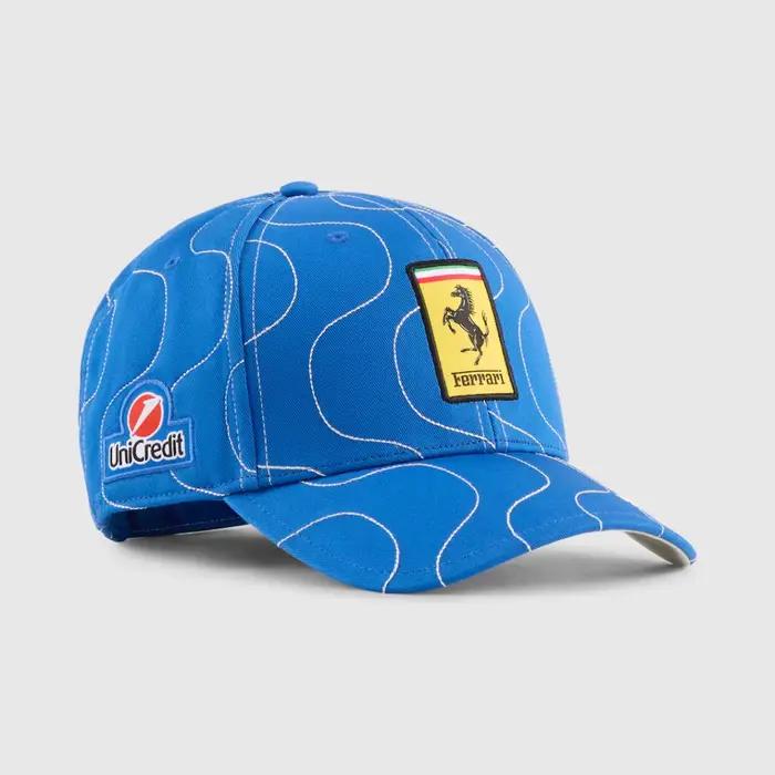 Casquette bleue Ferrari Monza édition spéciale 2025