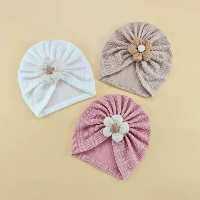 Chapeaux à fleurs pour bébés filles