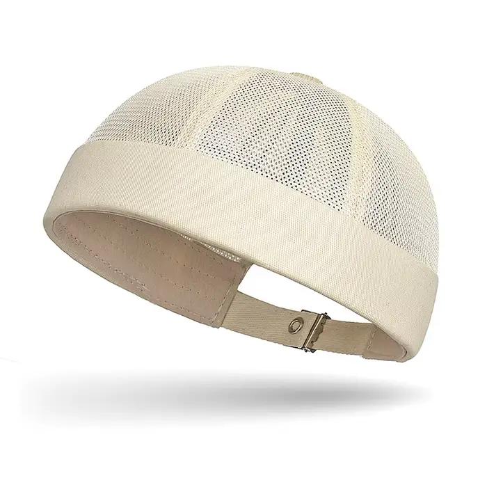 Chapeau d'été sans bord style melon