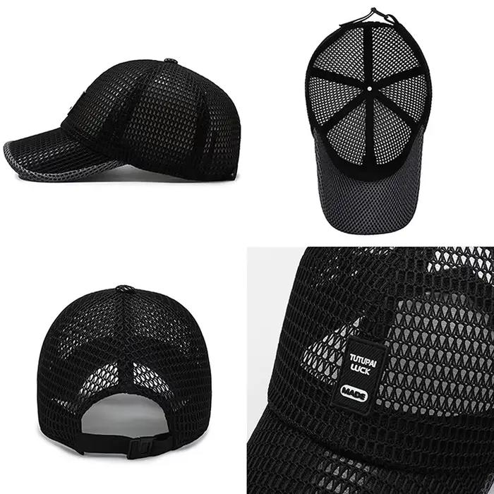 Casquette de baseball en maille respirante pour homme – Idéale pour l'été