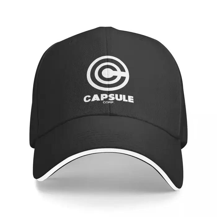 Casquette de baseball classique 2026 avec logo Capsule Corp pour hommes et femmes