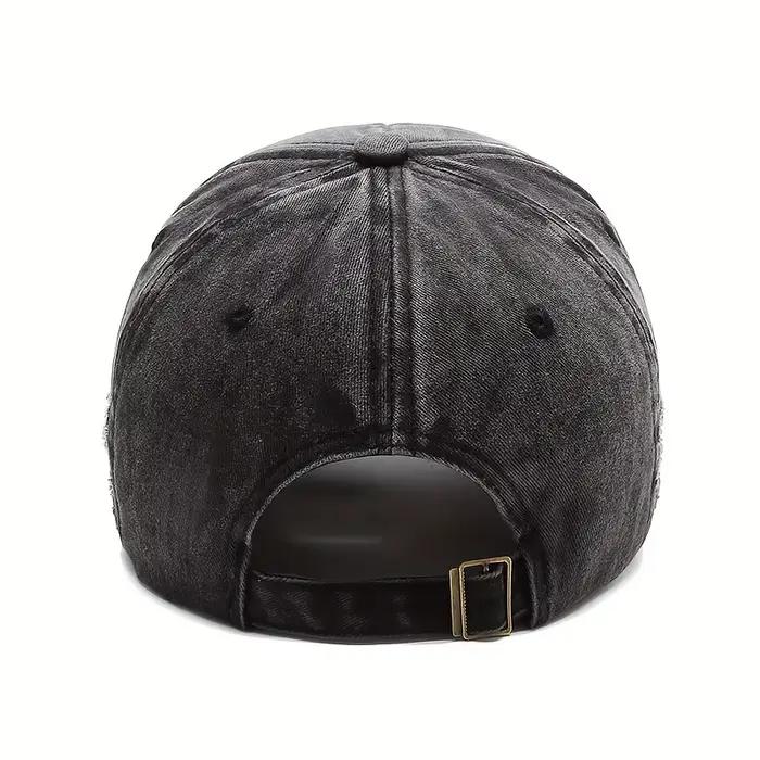 Casquette de baseball réglable avec protection solaire – Unisexe