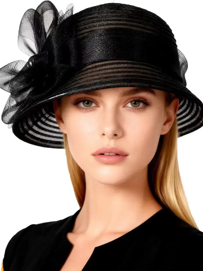 FS – chapeaux de soleil à large bord pour femmes