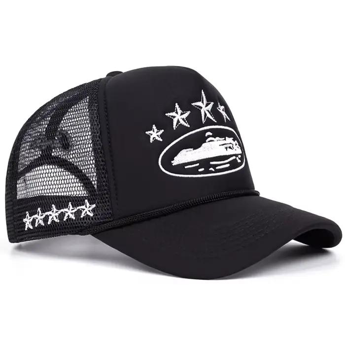 Mode nouveau unisexe impression chapeaux de Baseball Hip Hop respirant personnel parasol maille polyvalent rue Snapback