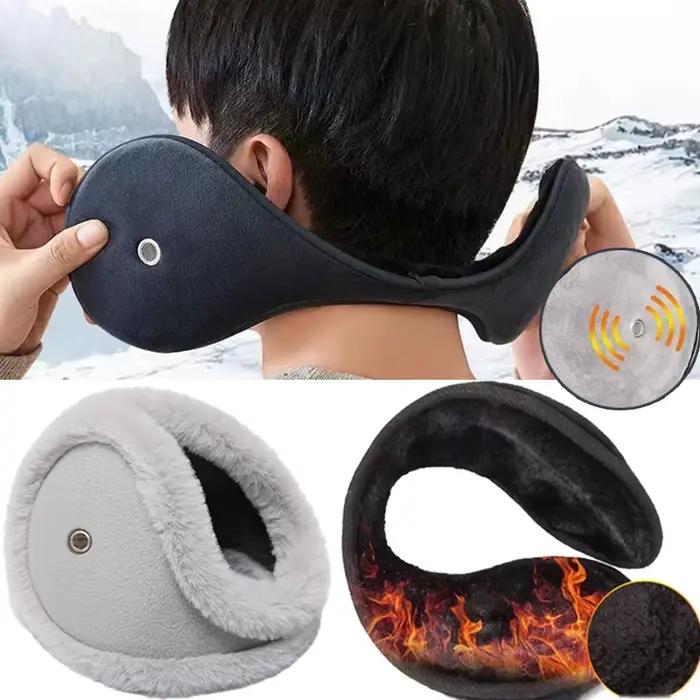Chaud épaissir velours cache-oreilles hiver en plein air cyclisme polaire hommes femmes oreille couverture protecteur