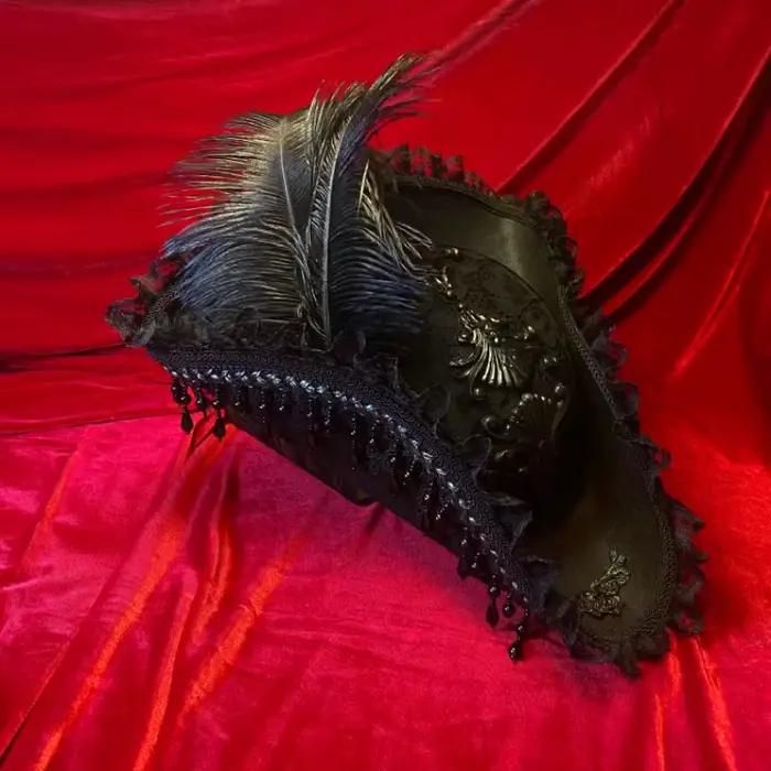 Chapeau de Pirate rétro comtesse