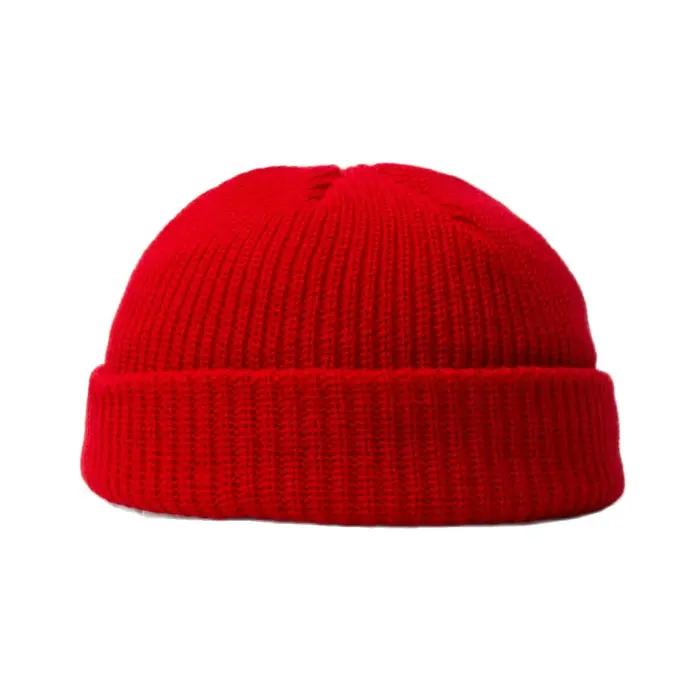 Bonnet d'hiver chaud sans bord pour hommes