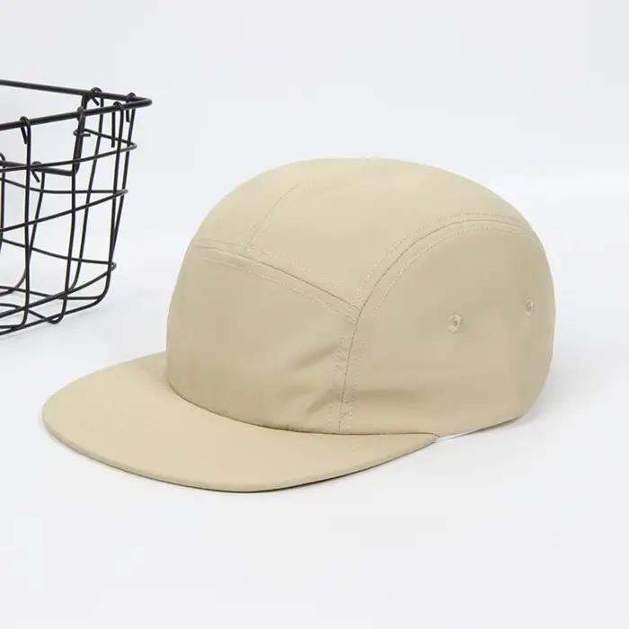 Nouvelle Casquette de Baseball à Séchage Rapide 5 Panneaux en Nylon Respirant