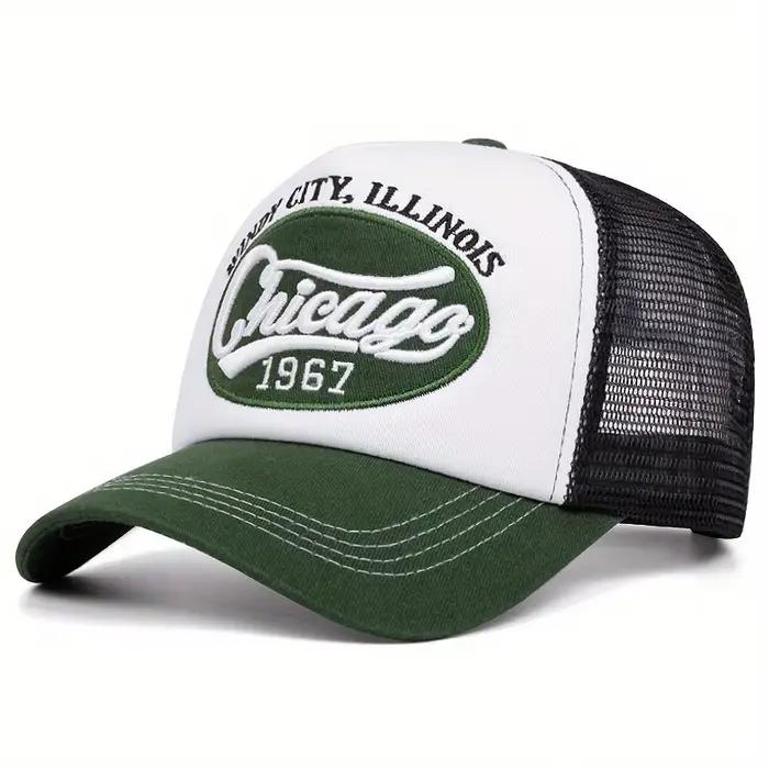 Casquette de baseball brodée avec lettres 1967