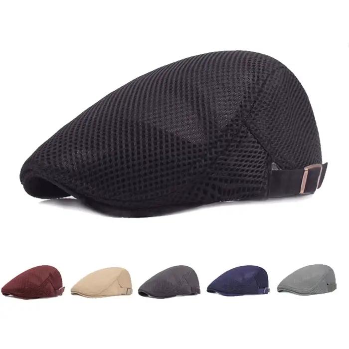 Béret de soleil en maille respirante pour hommes