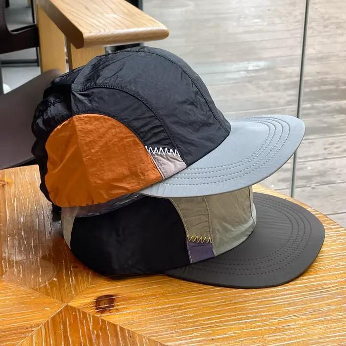 Casquette de baseball vintage en nylon imperméable brodée pour hommes et femmes