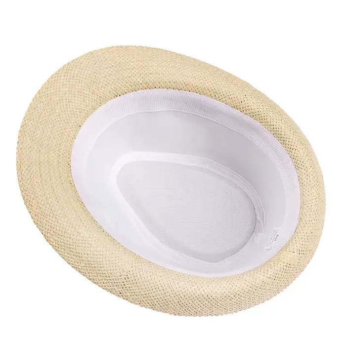 Chapeau de paille unisexe pour hommes et femmes