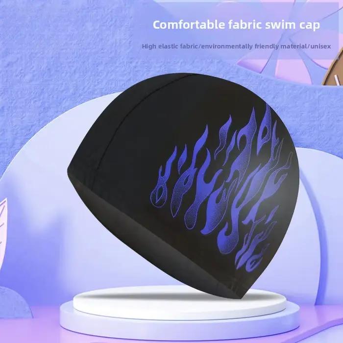 Bonnet de bain pour hommes en tissu nylon