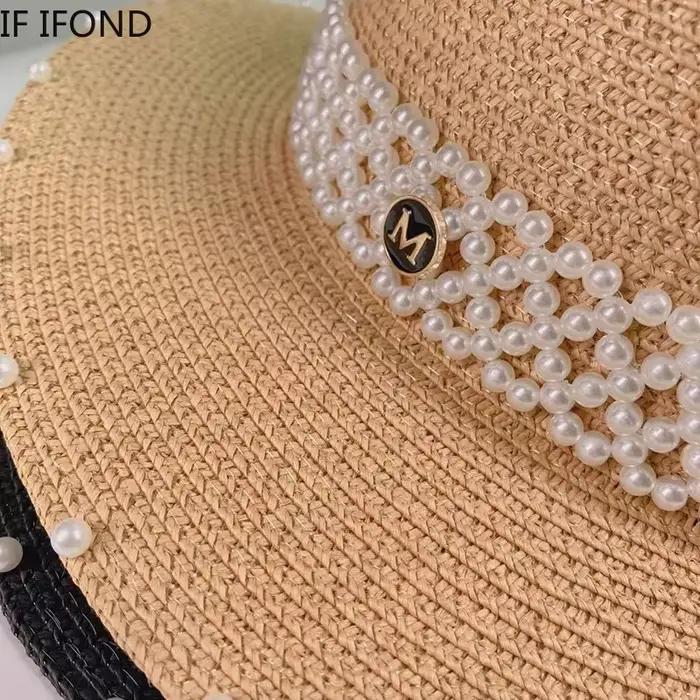 Nouveau élégant femmes été chapeau de paille mode Derby plage soleil chapeaux vacances Panama