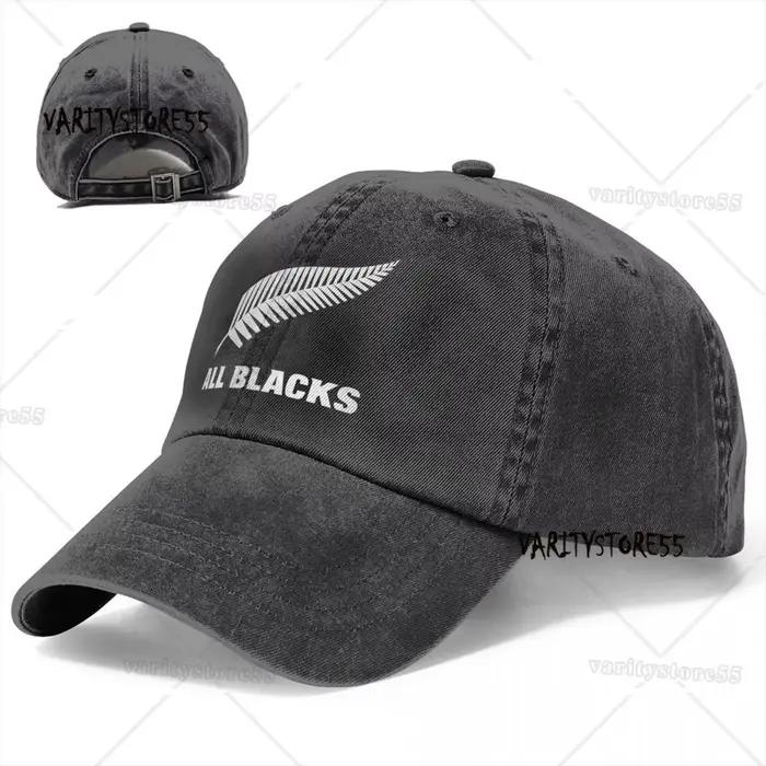 Casquette de baseball de rugby All Blacks pour hommes