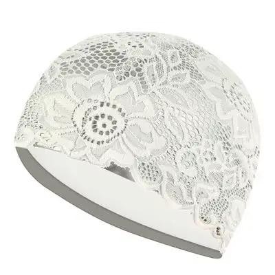 Bonnet de bain en dentelle pour femme