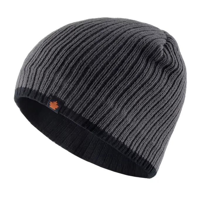 Bonnets en laine tricotés pour hommes