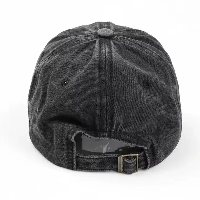 Casquette de baseball brodée de cœur de pêche polyvalente pour hommes et femmes