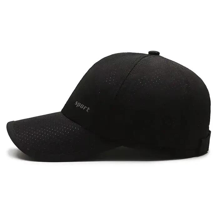 Casquette de baseball à séchage rapide pour hommes et femmes