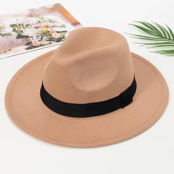 Nouveaux chapeaux à grands bords pour hommes et femmes