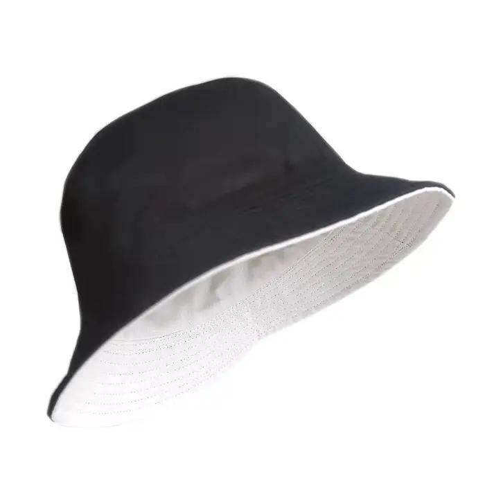 XXL 63cm Plus Size Unisex Big Head Fit Trendy Hip Hop Sun Hat Oversized Wide Brim Deep Crown Adjustable Bucket Hat for Women Men