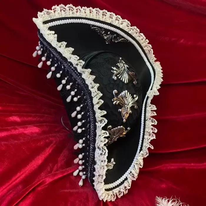 Chapeau de Pirate rétro comtesse