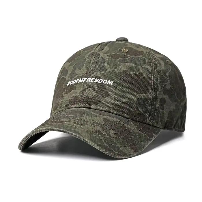 CamSolomon-Casquette de Baseball Verte à Bords Incurvés pour Homme