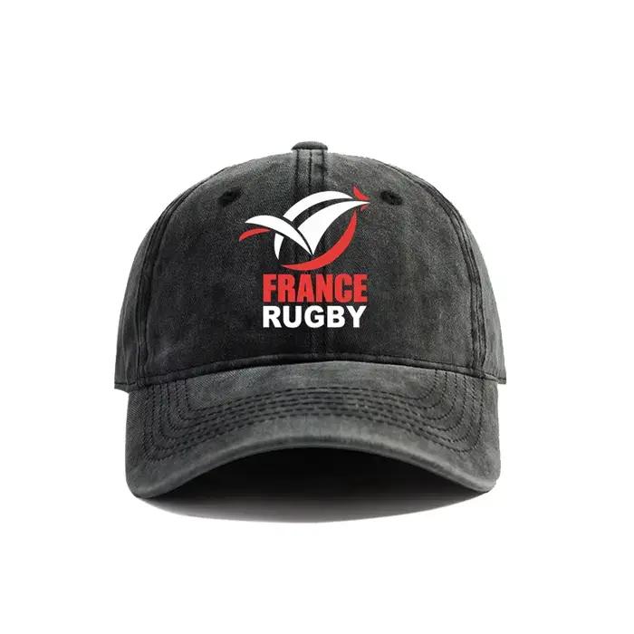 France Rugby casquette de Baseball en détresse chapeaux