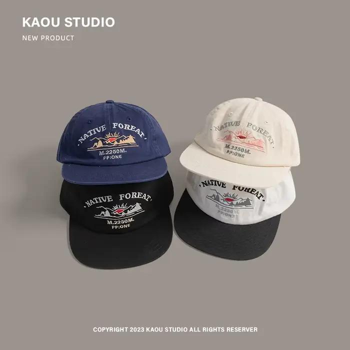 Casquette de baseball brodée pour hommes et femmes