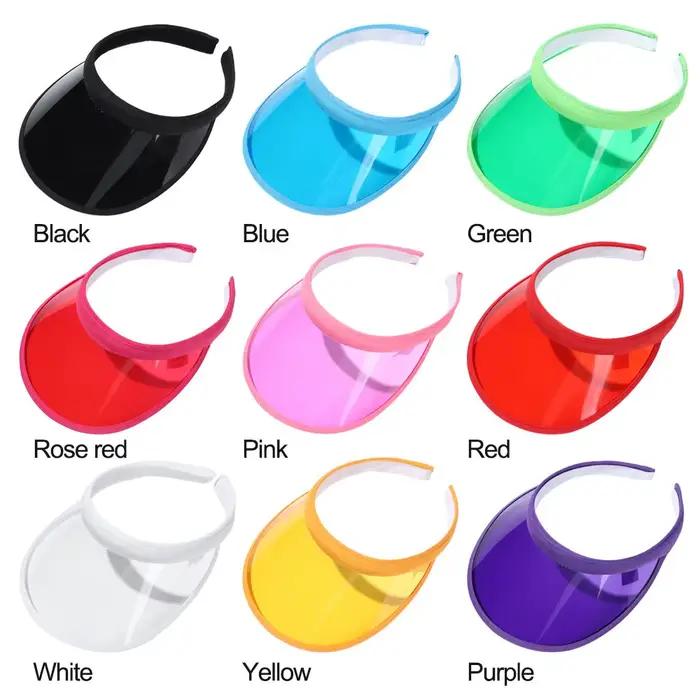 Chapeau pare-soleil en PVC pour femmes et hommes