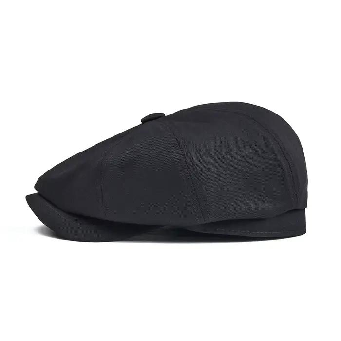 Botvela casquette gavroche hommes sergé coton chapeau boulanger garçon casquettes rétro grand casque grands chapeaux Cabbie pomme béret