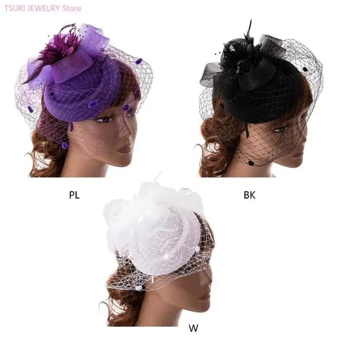 Bandeau Fascinateur Élégant avec Plumes pour Femmes, Accessoire de Tête Vintage Années 1920, Idéal pour Soirées Déguisées, Mariages et Bal de Promo