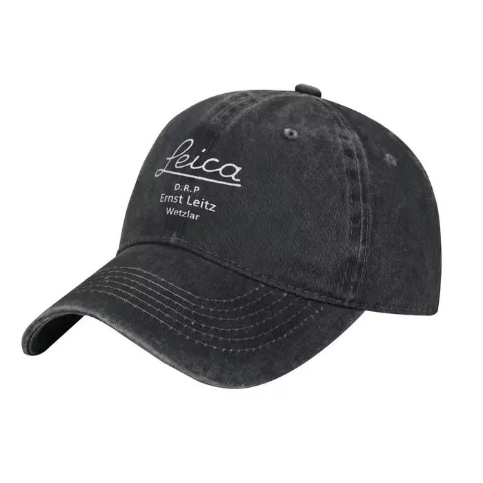 Casquette de Baseball à visière Leica pour hommes et femmes