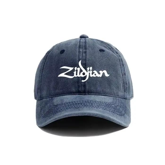 2025 Zildjian casquettes de Baseball chapeaux en détresse casquette hommes femmes rétro en plein air été réglable