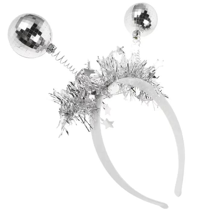 Serre-tête Disco Vintage Effet Miroir pour Fête