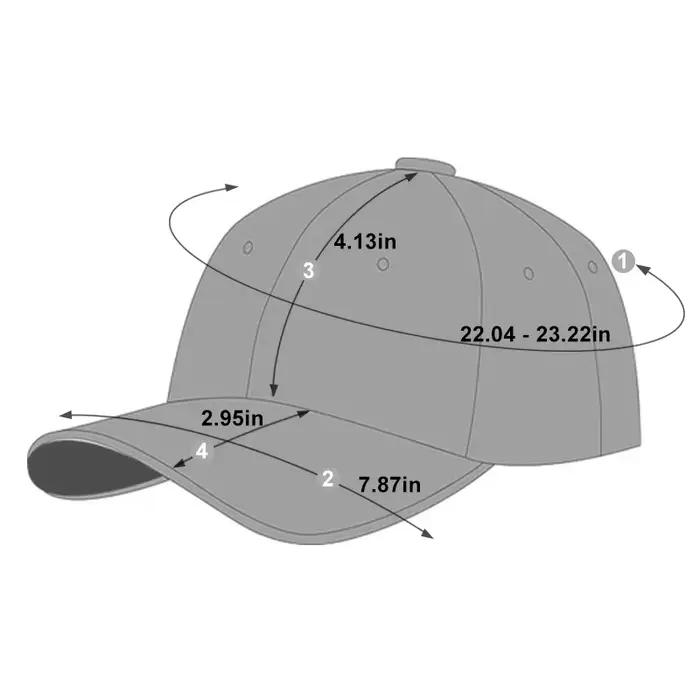 Chapeaux brodés DAMN pour hommes et femmes