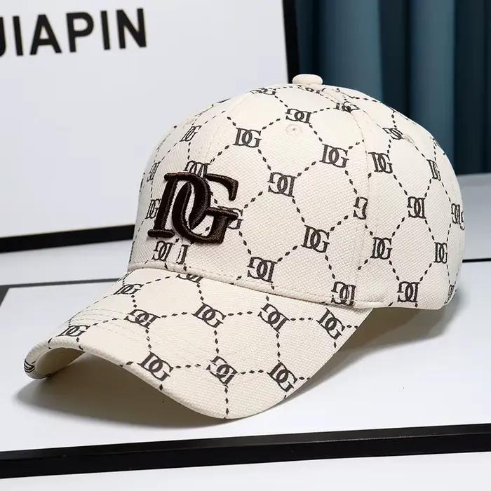 Nouvelle version coréenne de la casquette brodée à lettres imprimées