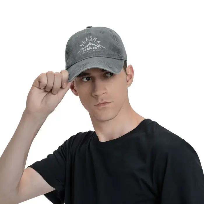 Alaska Est 1959 Mountains Baseball Cap for Women