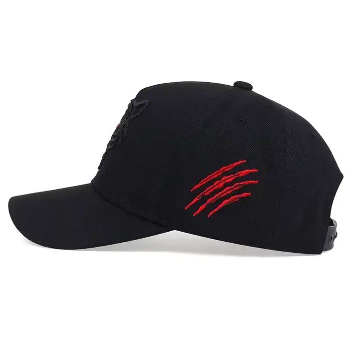 Casquettes de camionneur de loisirs unisexe Snapback chapeauxNew coton noir tigre broderie casquette de Baseball hommes femmes Hip Hop chapeau Summ