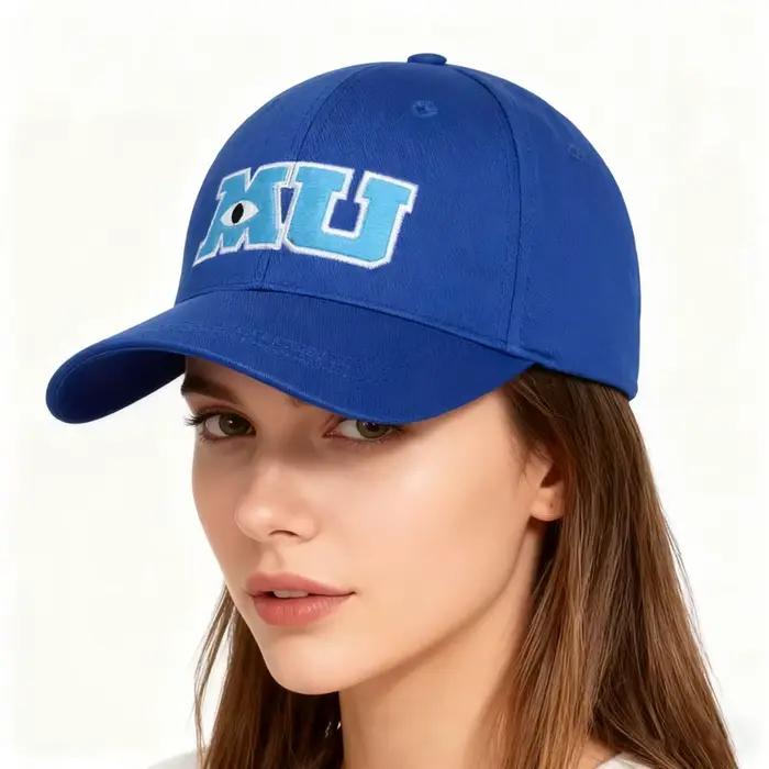 Casquette de Baseball Mike Wazowski Université des Monstres Casquette à Rabat Coton Réglable Style Fantaisie Occasions Spéciales Homme Femme