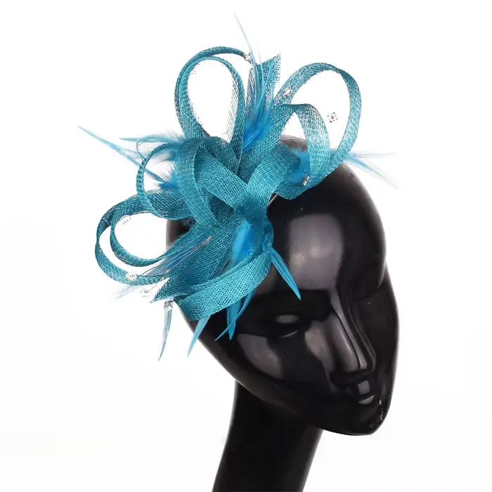 Chapeau Fascinator Élégant pour Femme – Accessoire de Mariage et de Fête pour Mère de la Mariée – Article Très Vendu