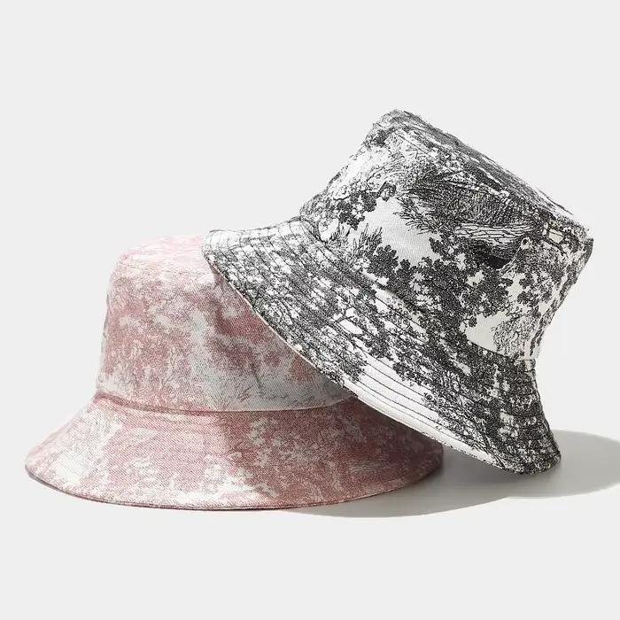 Chapeau de poisson teint en plein air pour hommes et femmes