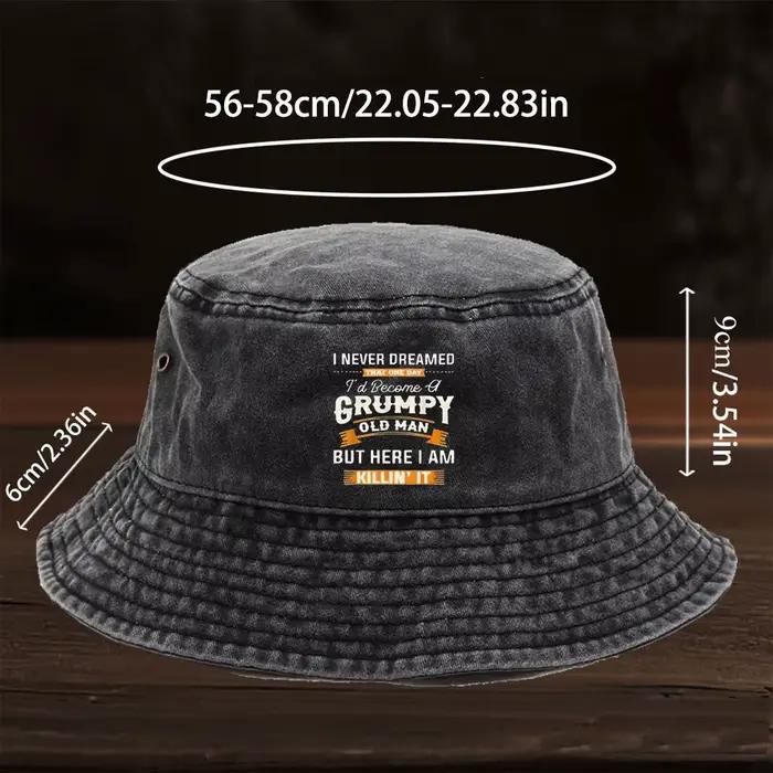 Casquette de papa à imprimé GRUMPY