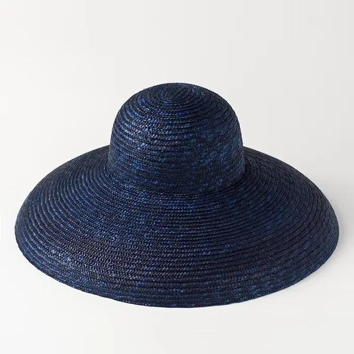 Chapeau de paille en forme de Script pour dames