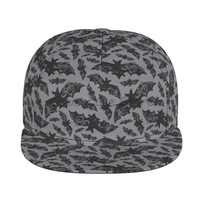 Casquette de Baseball aux Chauves-Souris 3D Imprimé Polyester Réglable pour Hommes Femmes Occasions Spéciales Mode Gothique Activités Plein Air