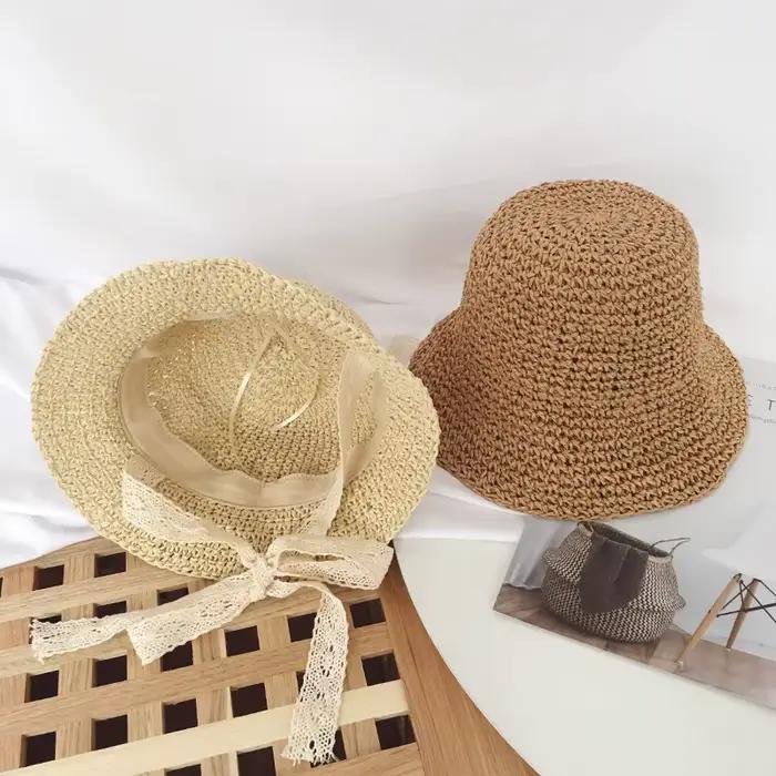 Chapeau de paille pour nouveau-né